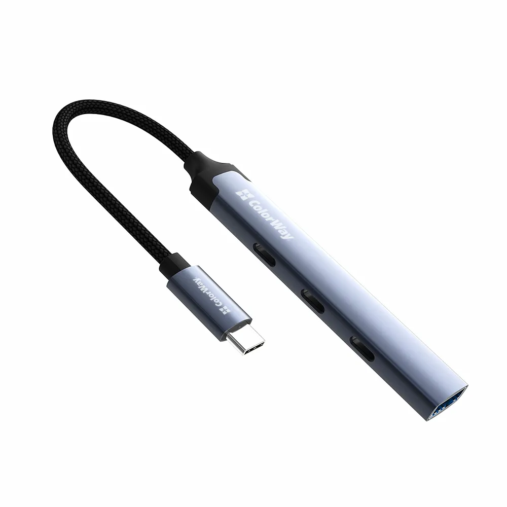 USB-хаб СolorWay USB Type-C 4-в-1 (CW-HUB07) - мініатюра 4