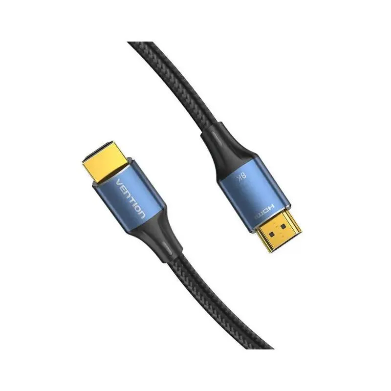 Кабель Vention HDMI - HDMI V 2.1 (M/M), 1 м, Black (ALGLF) - мініатюра 2
