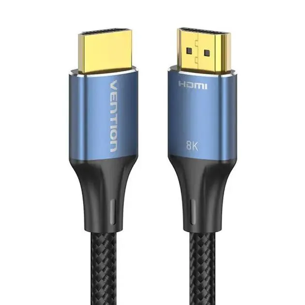 Кабель Vention HDMI - HDMI V 2.1 (M/M), 1 м, Black (ALGLF) - мініатюра 3