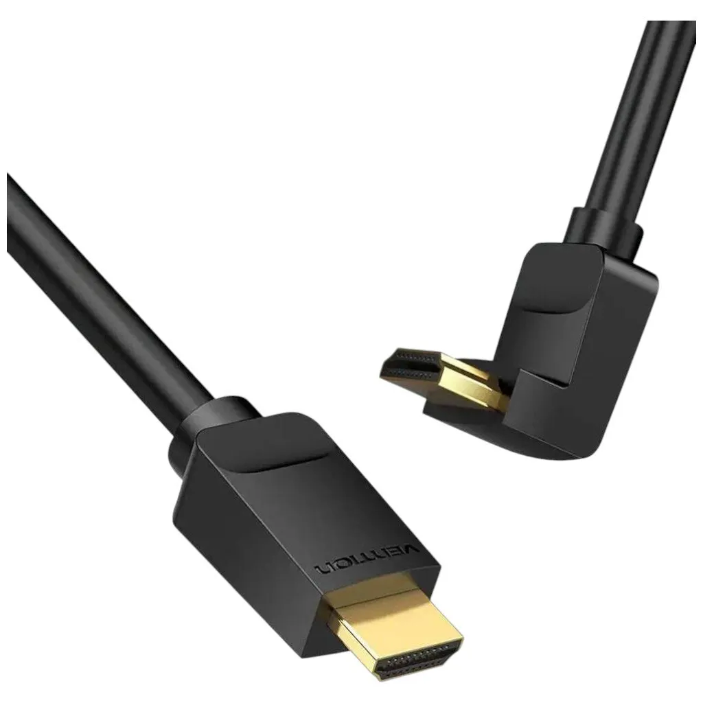 Кабель Vention HDMI - HDMI V 2.0 (M/M), 1 м, Black (AARBF) - мініатюра 3