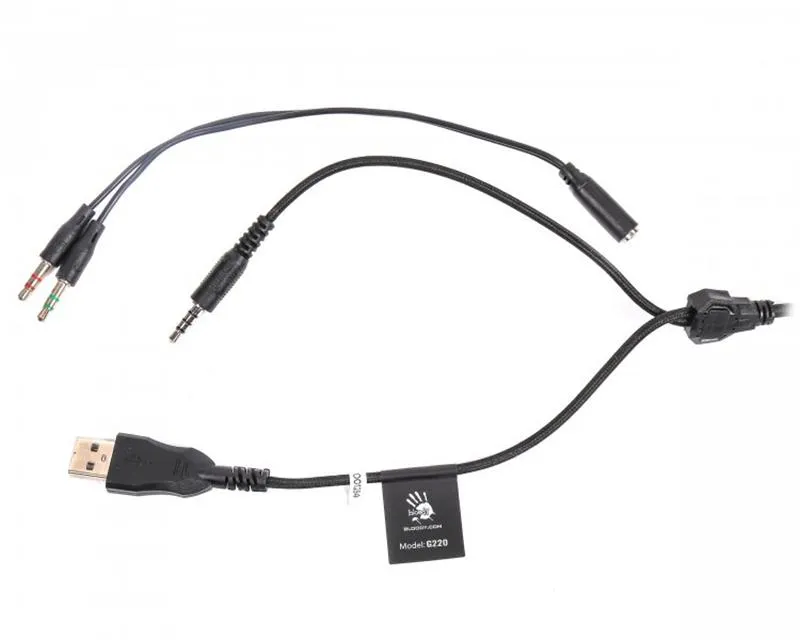 Гарнітура Bloody G220 Black - мініатюра 4