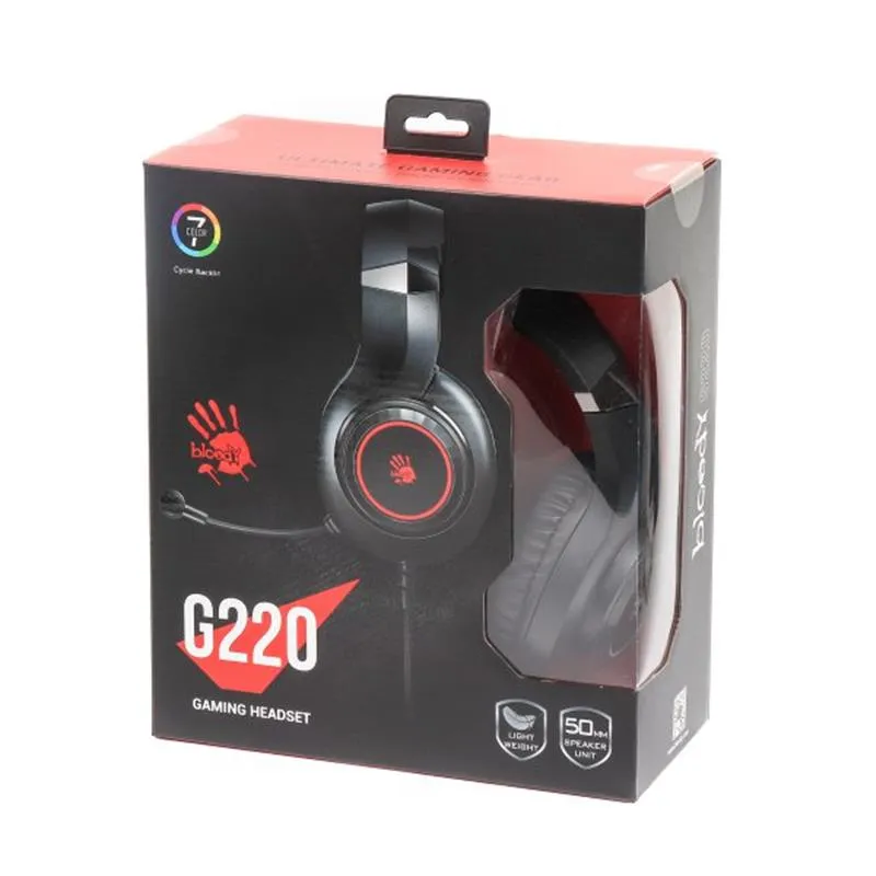 Гарнітура Bloody G220 Black - мініатюра 6