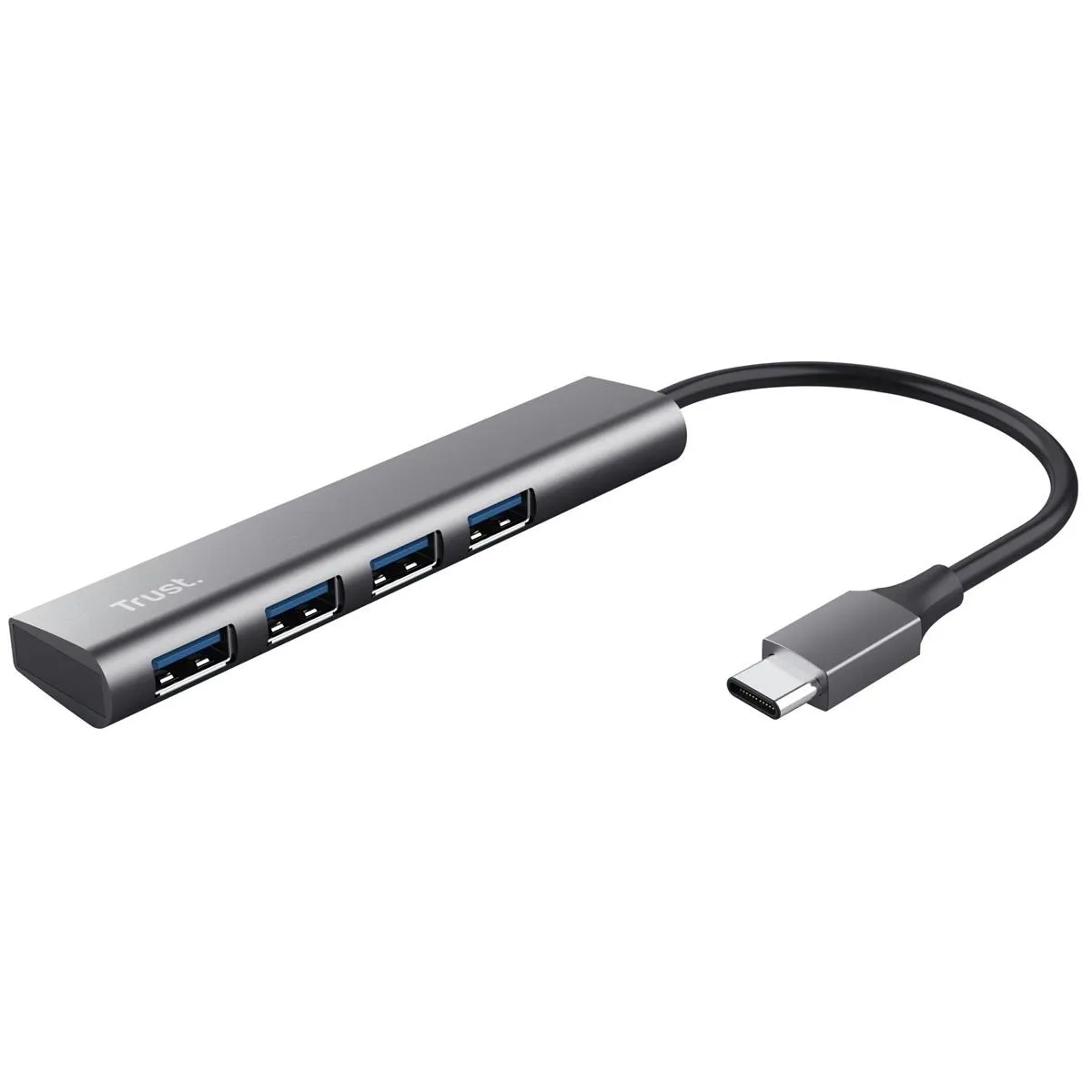 USB-хаб Trust Halyx USB Type-C 4-в-1 (24948) - зображення 1