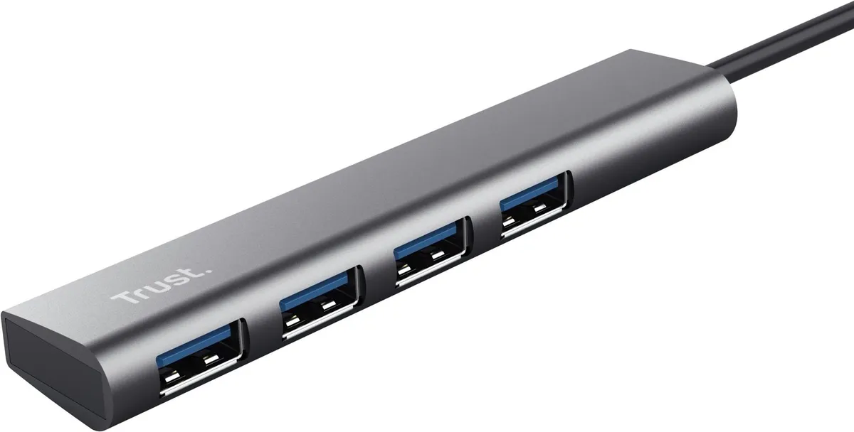 USB-хаб Trust Halyx USB Type-C 4-в-1 (24948) - мініатюра 2