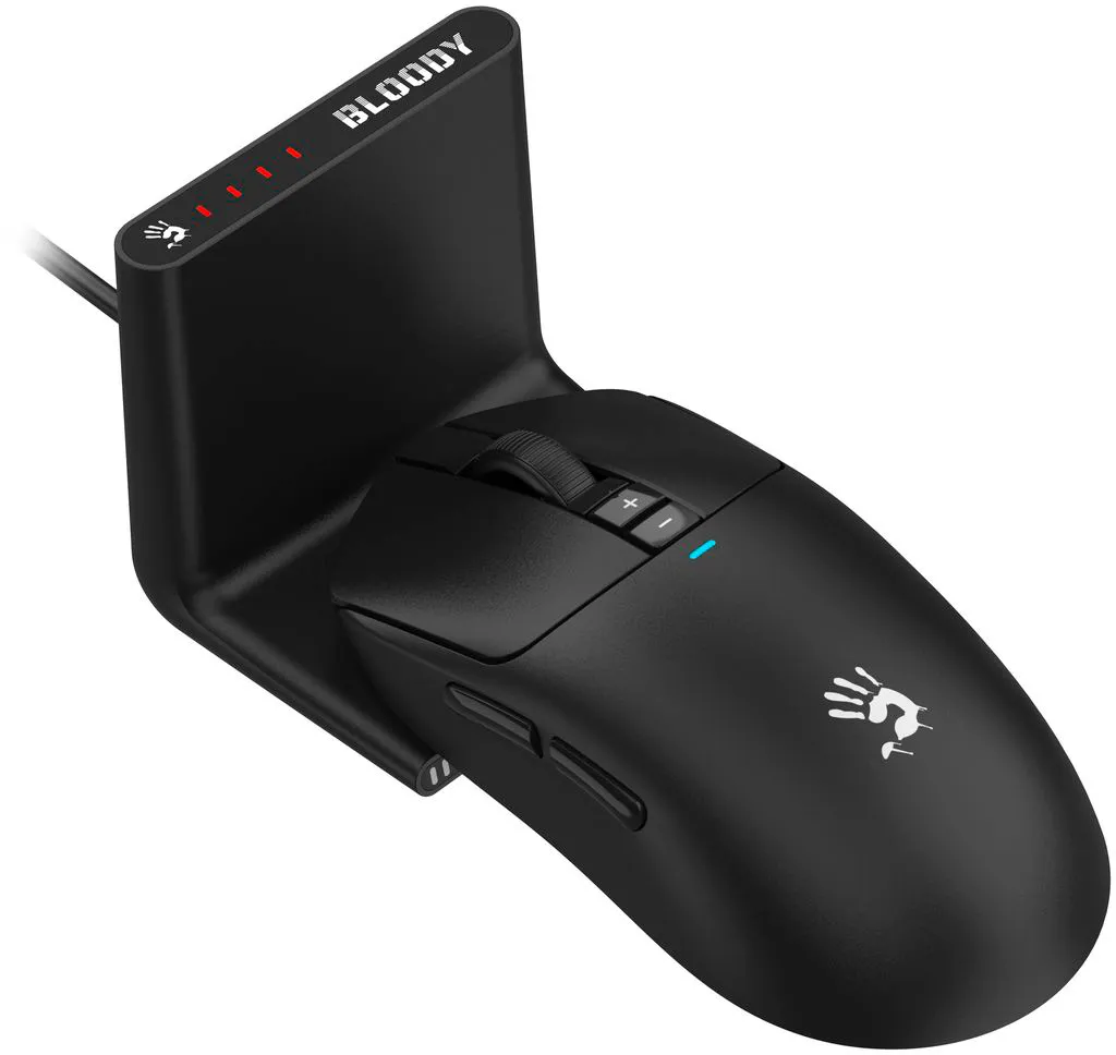 Миша бездротова A4Tech Bloody R72 Pro Duo Black - зображення 1