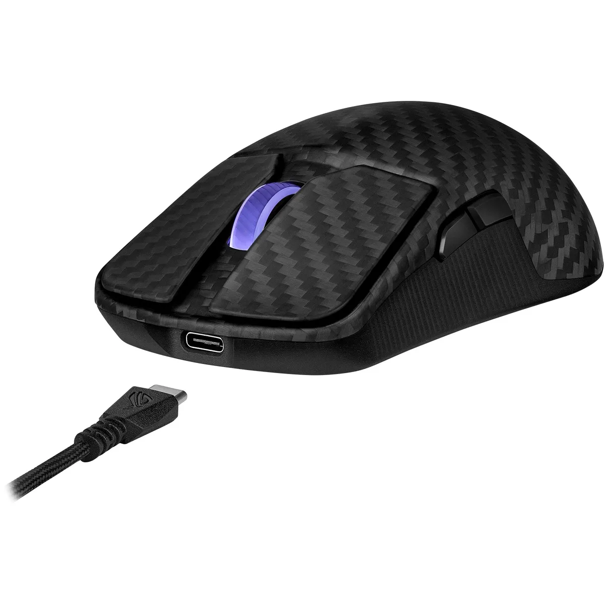 Миша бездротова Asus ROG Harpe Ace Extreme Black (90MP03U0-BMUA00) - мініатюра 9