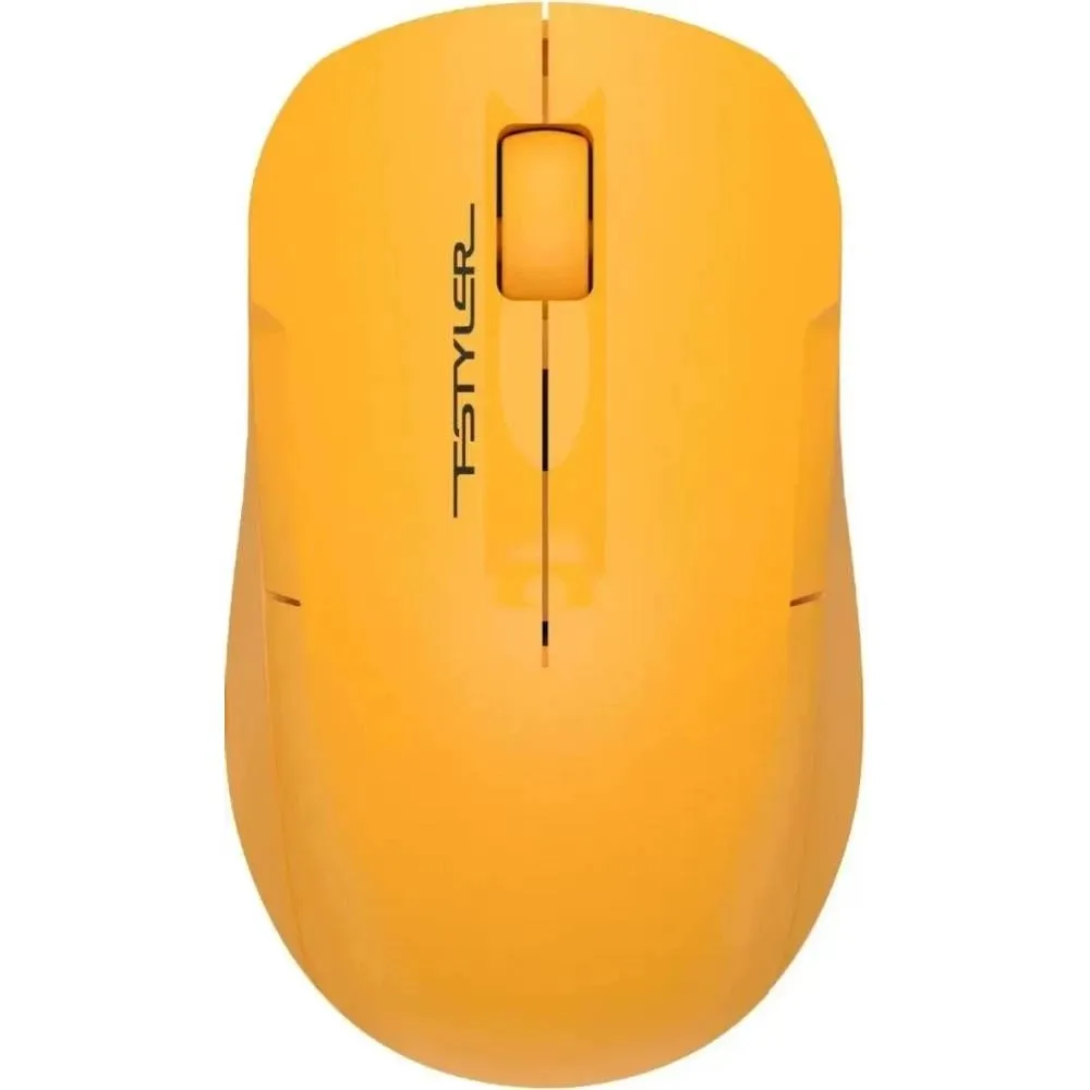 Миша бездротова A4Tech FG15CS Air2 Yellow - зображення 1