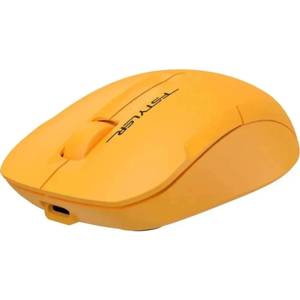 Миша бездротова A4Tech FG15CS Air2 Yellow - мініатюра 4