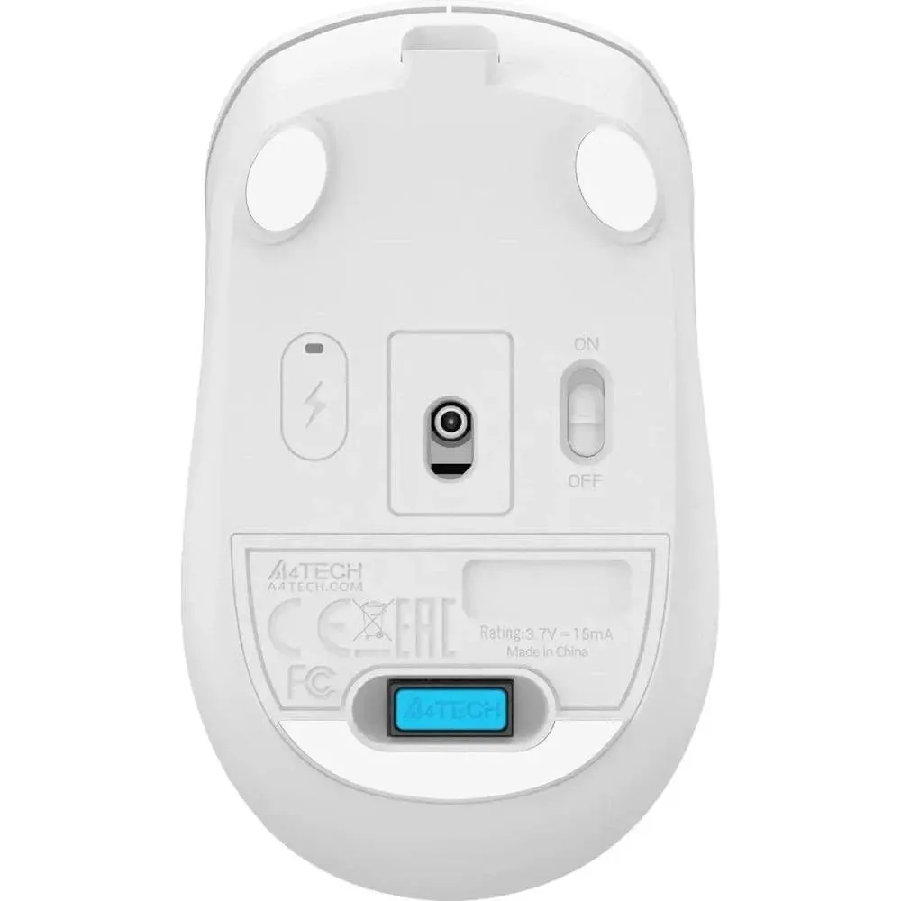 Миша бездротова A4Tech FG15CS Air2 White - мініатюра 8