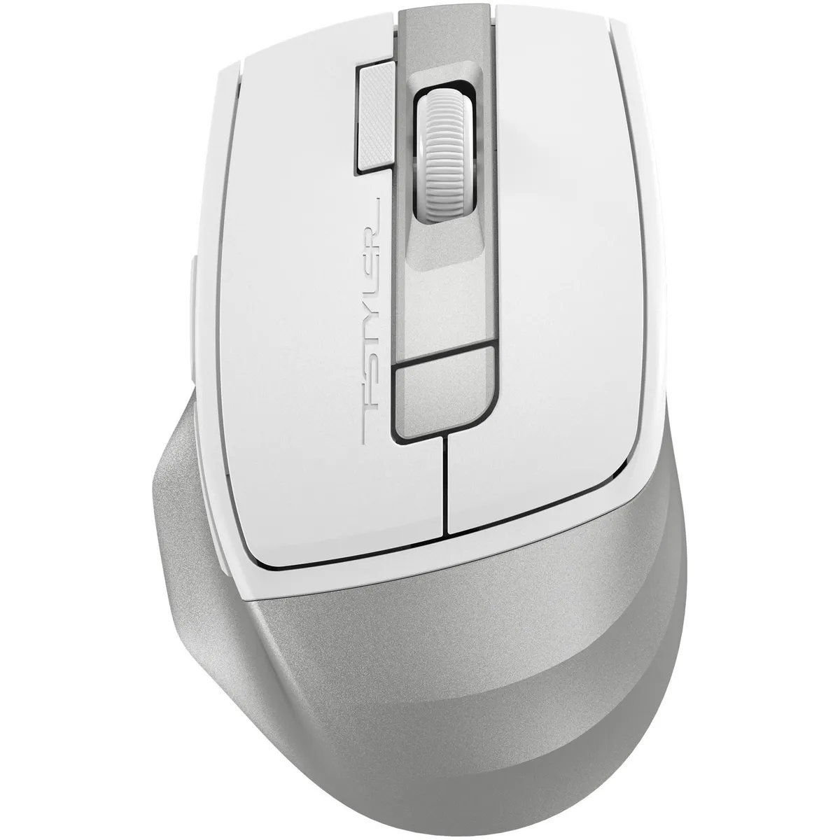 Миша бездротова A4Tech FB45CS Air2 Silver White - зображення 1