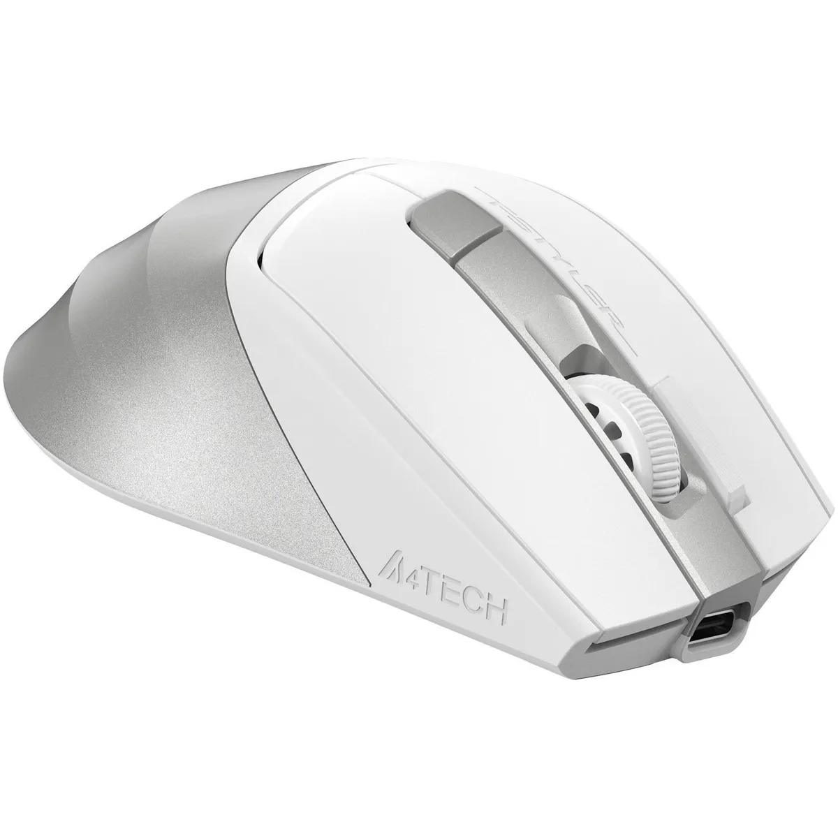 Миша бездротова A4Tech FB45CS Air2 Silver White - мініатюра 3