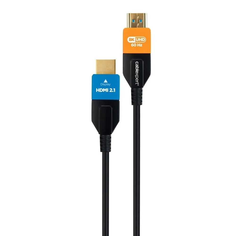 Кабель Cablexpert HDMI - HDMI V 2.1 (M/M), 10 м, Black (CC-HDMI8K-AOC-10M) - зображення 1