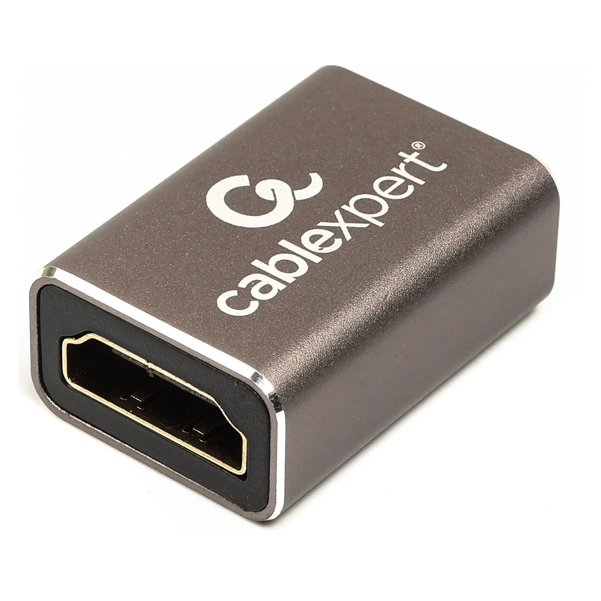 Адаптер Cablexpert HDMI - HDMI V 2.1 (F/F), Gray (AP-HDMI8K-FF) - зображення 1