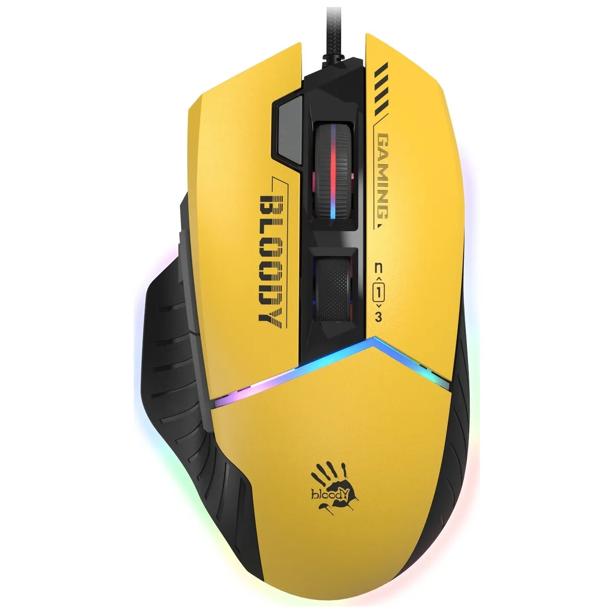Миша A4Tech Bloody W95 Max Sports Lime - зображення 1