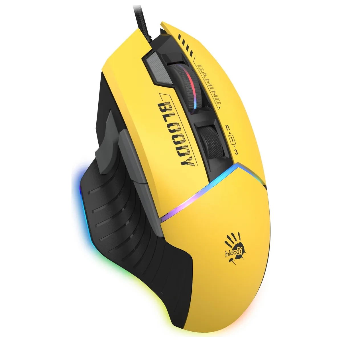 Миша A4Tech Bloody W95 Max Sports Lime - мініатюра 2