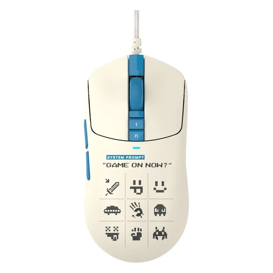 Миша A4Tech Bloody W72 Ultra Pixels Blue - зображення 1