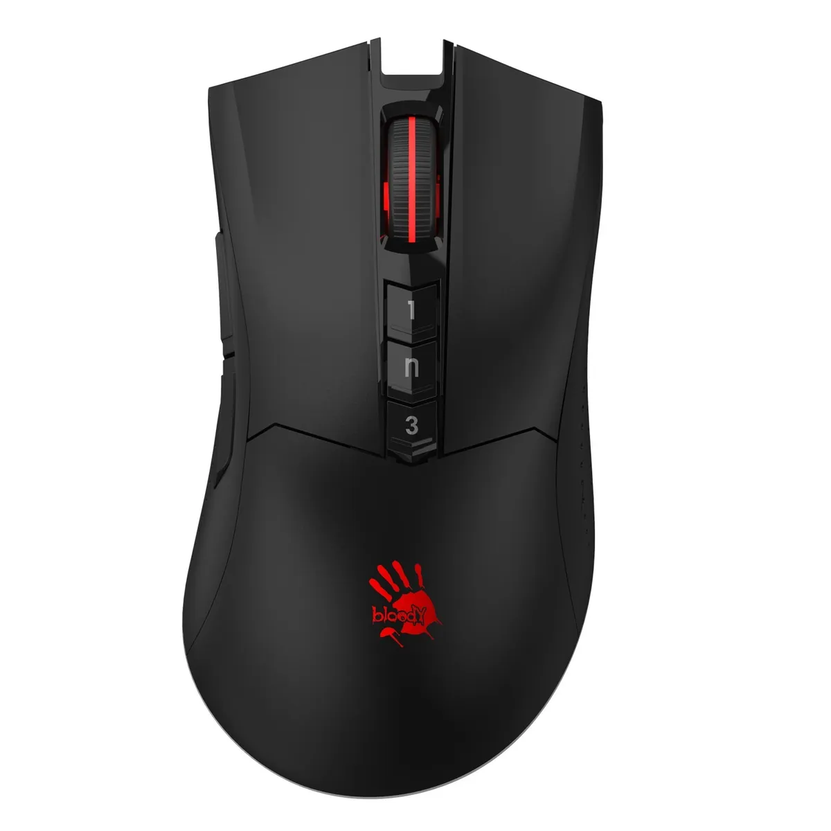 Миша бездротова A4Tech Bloody R90 Plus Black - зображення 1