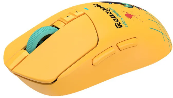 Миша бездротова A4Tech Bloody R72 Ultra Renegade Sunset Yellow - мініатюра 2
