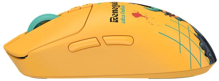 Миша бездротова A4Tech Bloody R72 Ultra Renegade Sunset Yellow - мініатюра 3