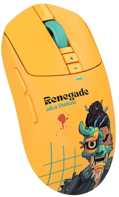 Миша бездротова A4Tech Bloody R72 Ultra Renegade Sunset Yellow - мініатюра 7