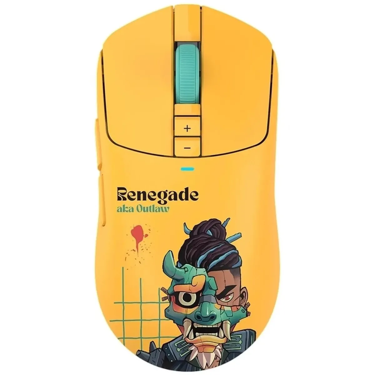 Миша бездротова A4Tech Bloody R72 Ultra Renegade Sunset Yellow - мініатюра 8