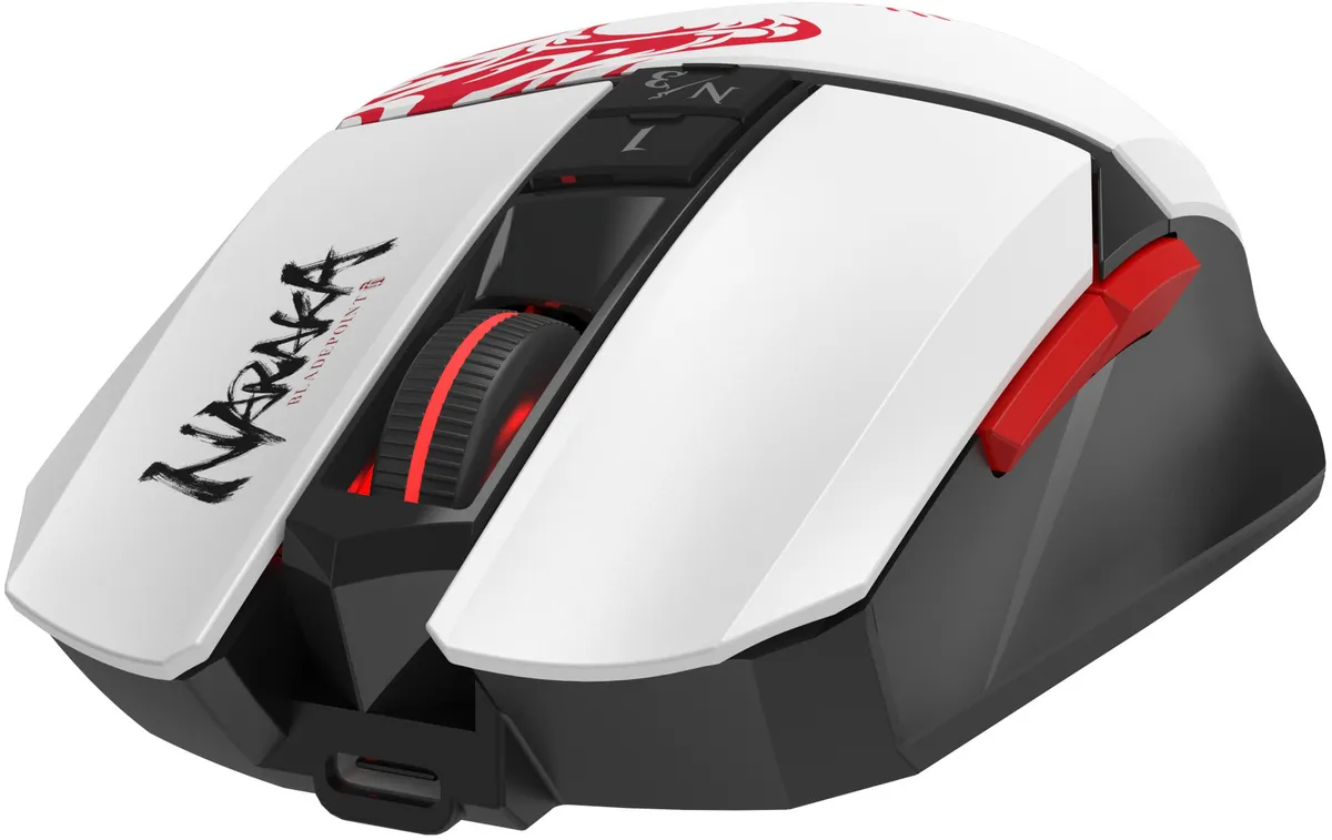 Миша бездротова A4Tech Bloody R36 Ultra Naraka White - мініатюра 6