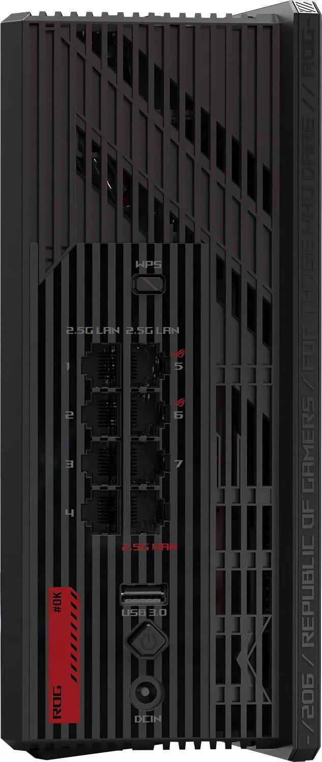 Бездротовий маршрутизатор Asus ROG STRIX GS-BE18000 (90IG09Y0-MO9C00) - мініатюра 5