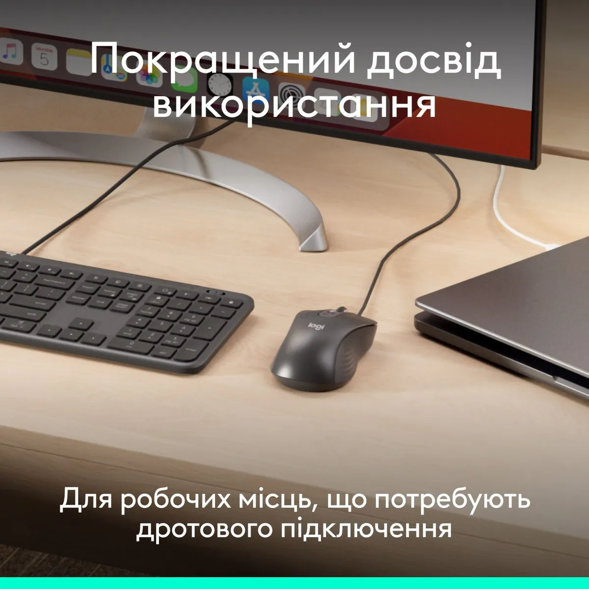 Миша Logitech Signature M520 Graphite (910-007511) - мініатюра 6