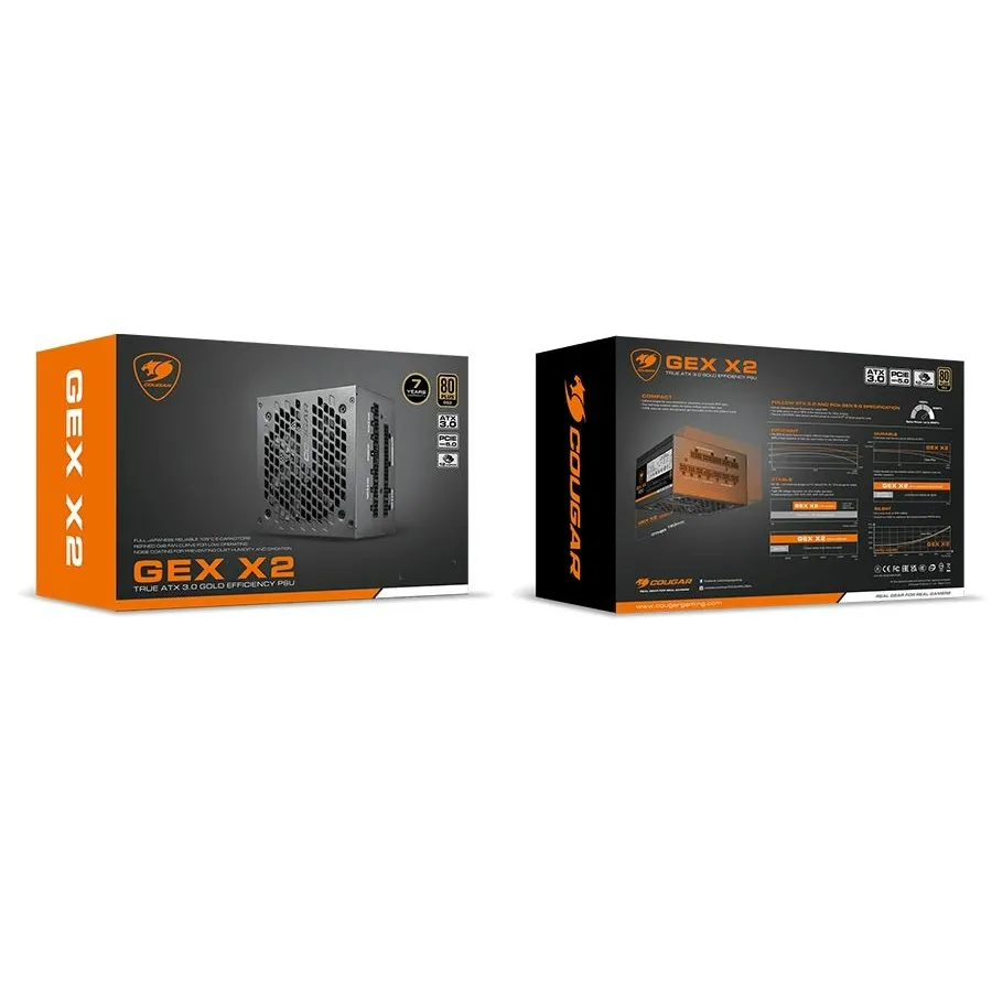 Блок живлення Cougar GEX X2 1000 1000W - мініатюра 2
