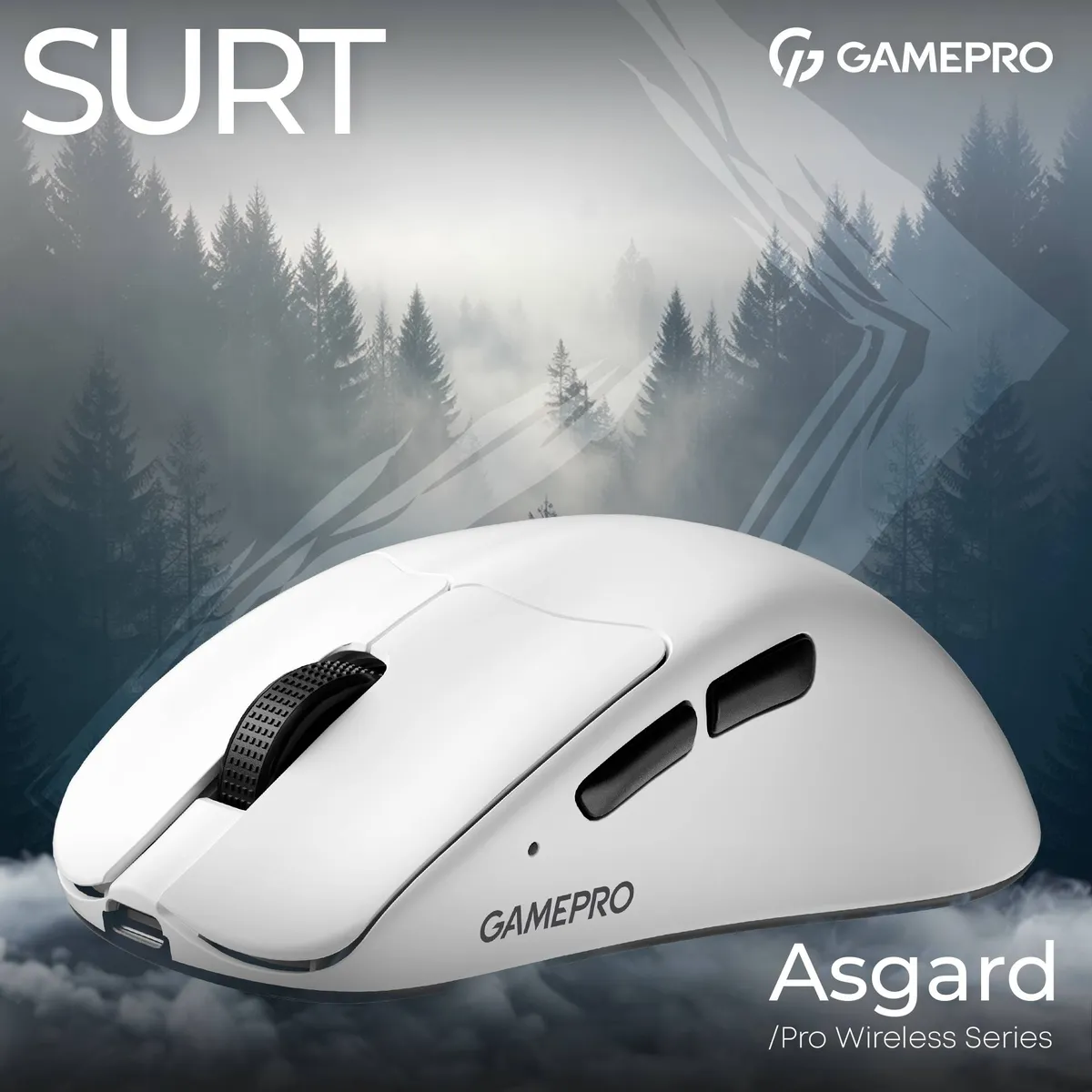 Миша бездротова GamePro Asgard Surt White (GM017W) - мініатюра 5