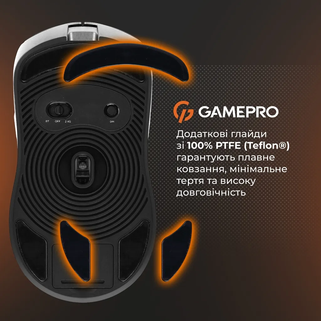 Миша бездротова GamePro Genesis Ranker White (GM012W) - мініатюра 9