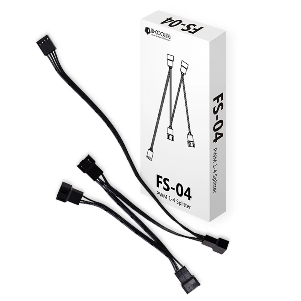 Розгалужувач живлення вентиляторів ID-Cooling FS-04 - мініатюра 3