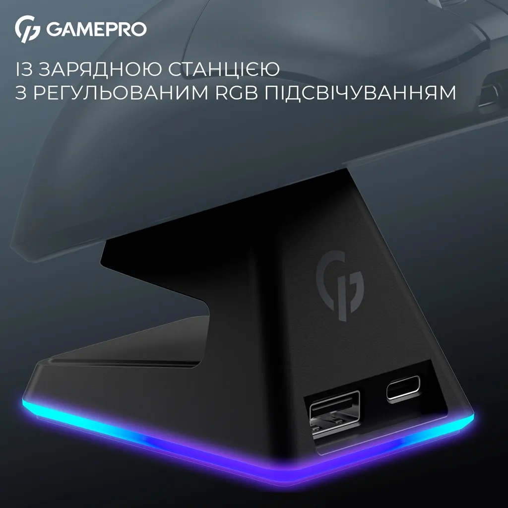 Миша бездротова GamePro Asgard Thor Black (GM023B) - мініатюра 10