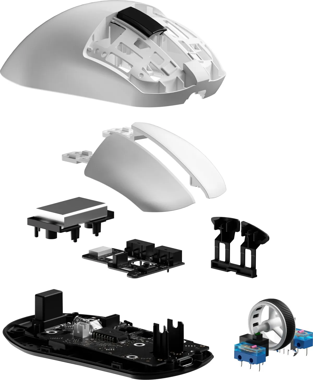 Миша бездротова GamePro Asgard Thor White (GM023W) - мініатюра 4