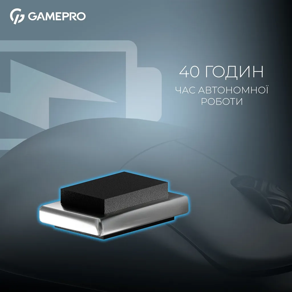 Миша бездротова GamePro Asgard Loki Black (GM022B) - мініатюра 7