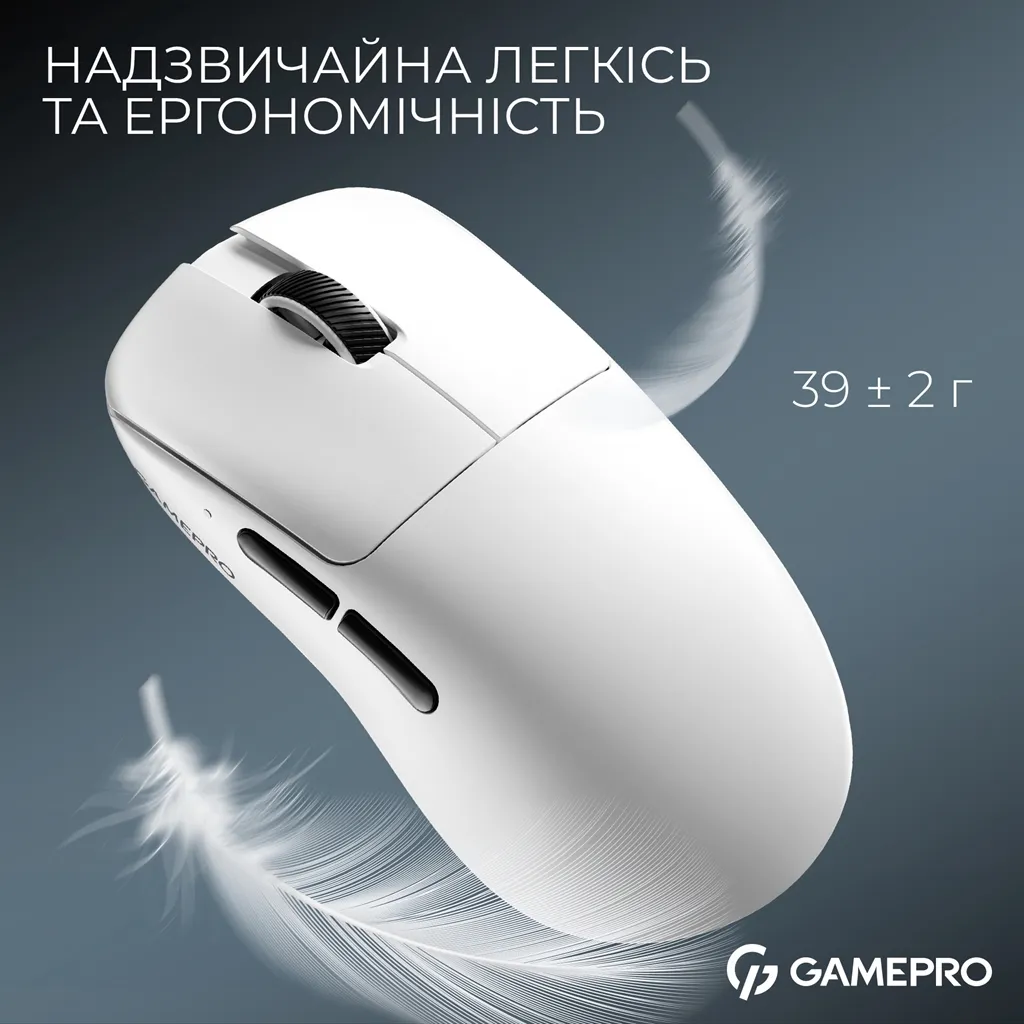 Миша бездротова GamePro Asgard Odin White (GM035W) - мініатюра 6