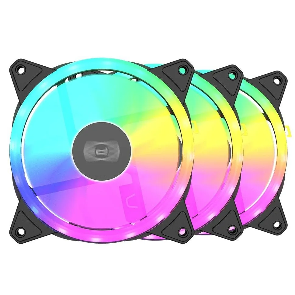 Вентилятор PCCooler F3 T120 ARGB BK 3IN1 - зображення 1