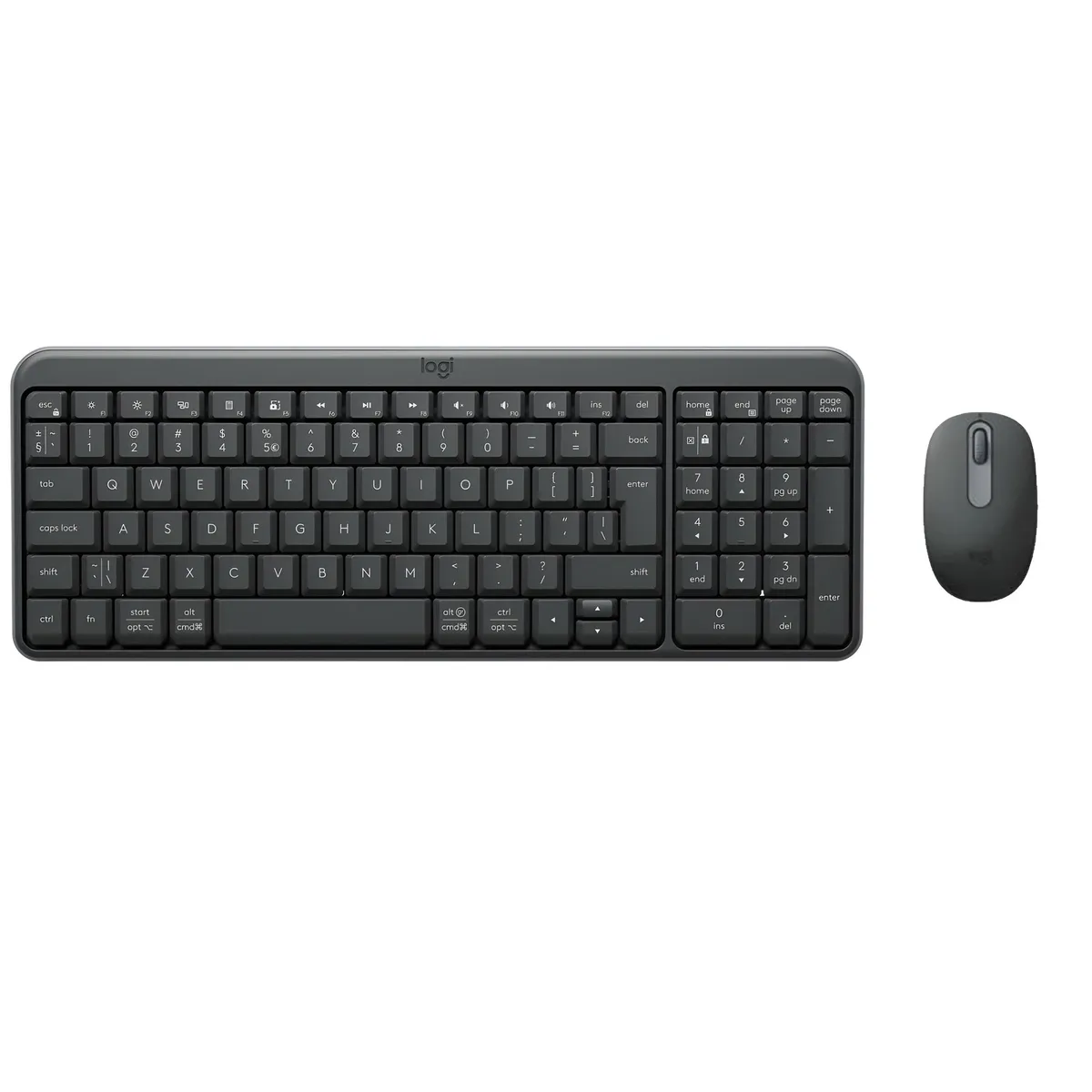 Комплект (клавіатура, миша) бездротовий Logitech MK250 Graphite (920-013823) - мініатюра 11