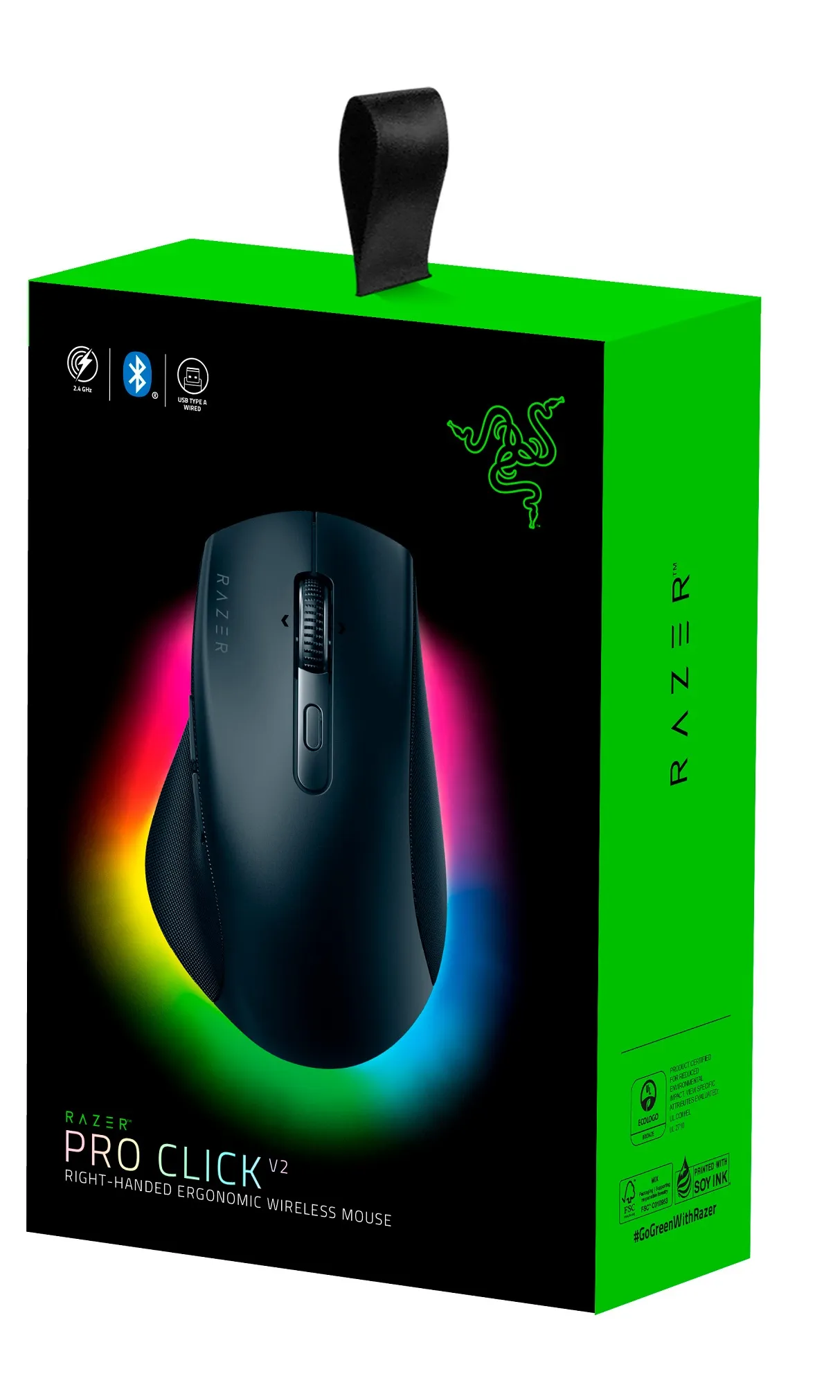 Миша бездротова Razer Pro Click V2 Black (RZ01-03900100-R3M1) - мініатюра 5