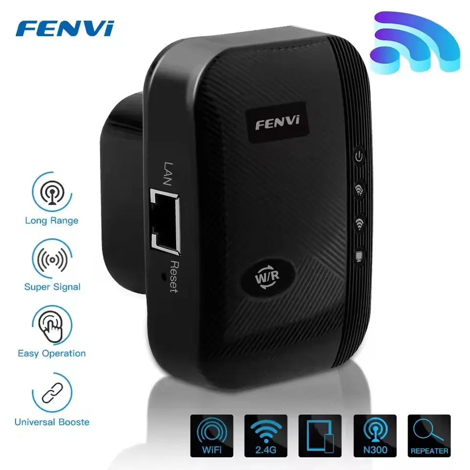 Точка доступу Fenvi FWD-R616U Black Wi-Fi Repeater - мініатюра 2