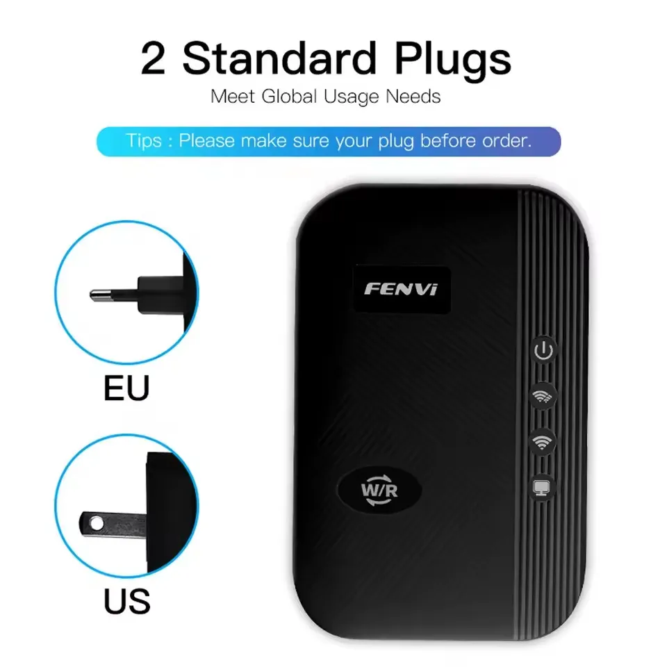 Точка доступу Fenvi FWD-R616U Black Wi-Fi Repeater - мініатюра 7