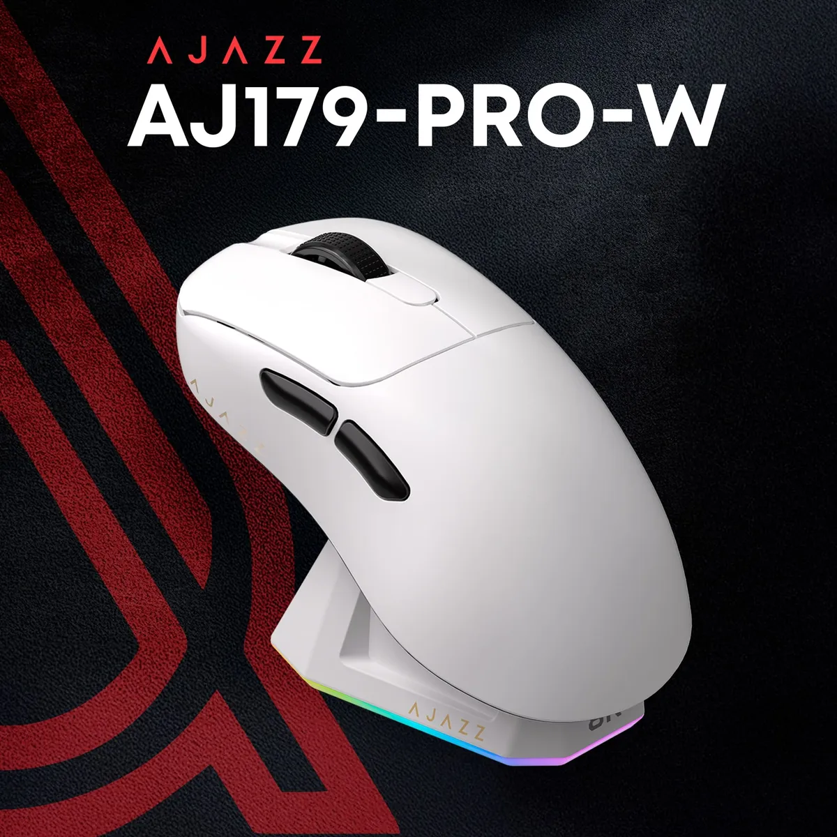 Миша бездротова Ajazz AJ179Pro White (AJ179-PRO-W) - мініатюра 5
