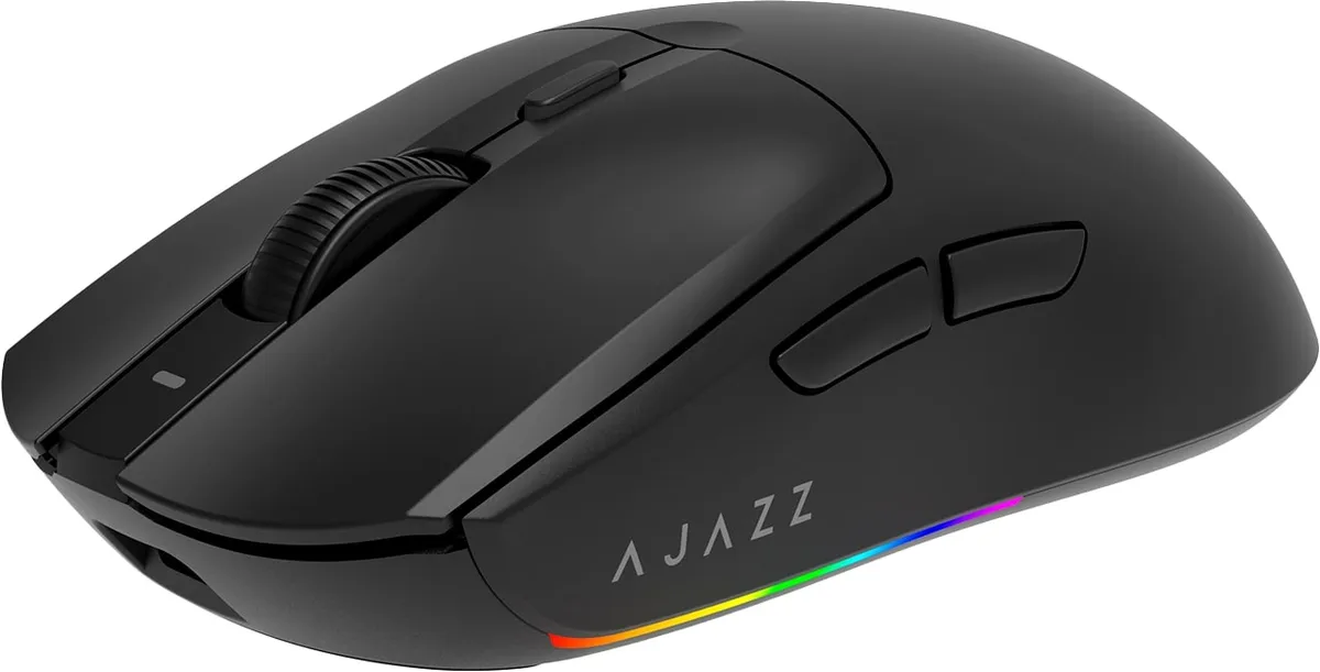 Миша бездротова Ajazz AJ139 V2 Black (AJ139-V2-MC-B) - мініатюра 4