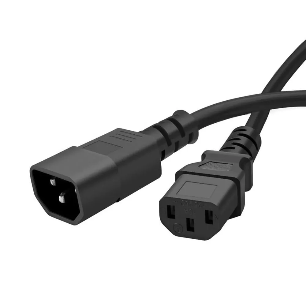Кабель живлення ColorWay C13-C14, 1.8 м, Black (CW-CBP087-BK) - мініатюра 9