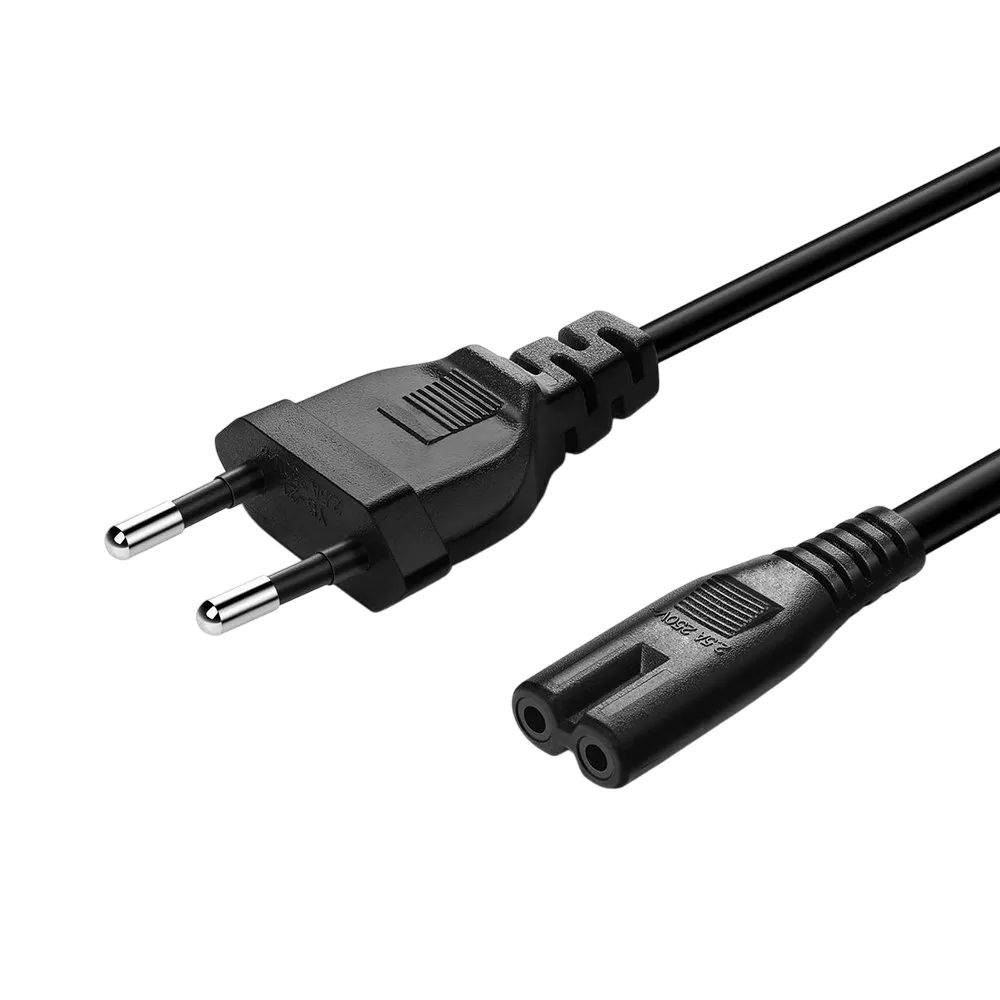 Кабель живлення ColorWay CEE7/16-C7, 3 м, Black (CW-CBP086-BK) - зображення 1