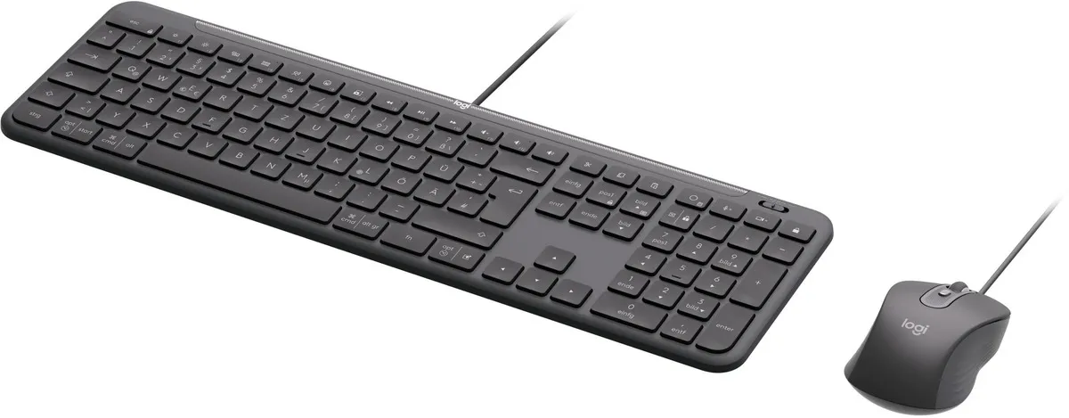 Комплект (клавіатура, миша) Logitech Signature Slim Combo MK620 Graphite (920-013349) - мініатюра 11