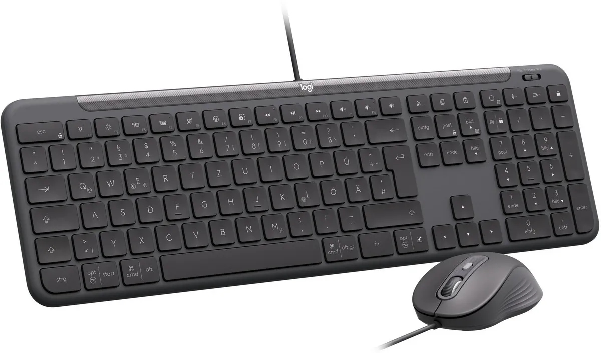 Комплект (клавіатура, миша) Logitech Signature Slim Combo MK620 Graphite (920-013349) - мініатюра 12