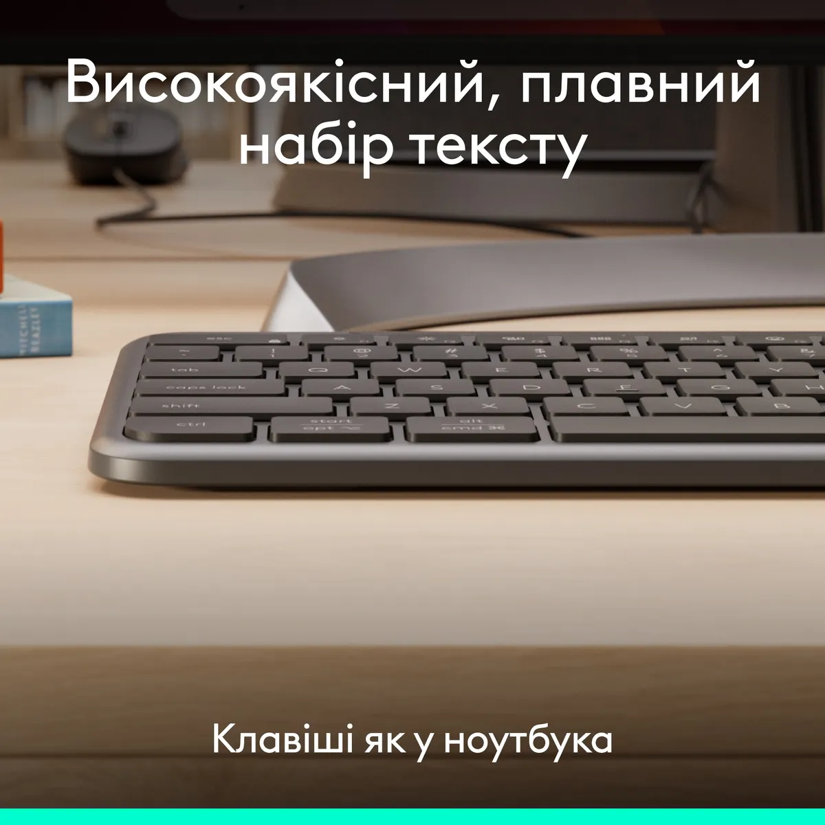 Комплект (клавіатура, миша) Logitech Signature Slim Combo MK620 Graphite (920-013349) - мініатюра 3