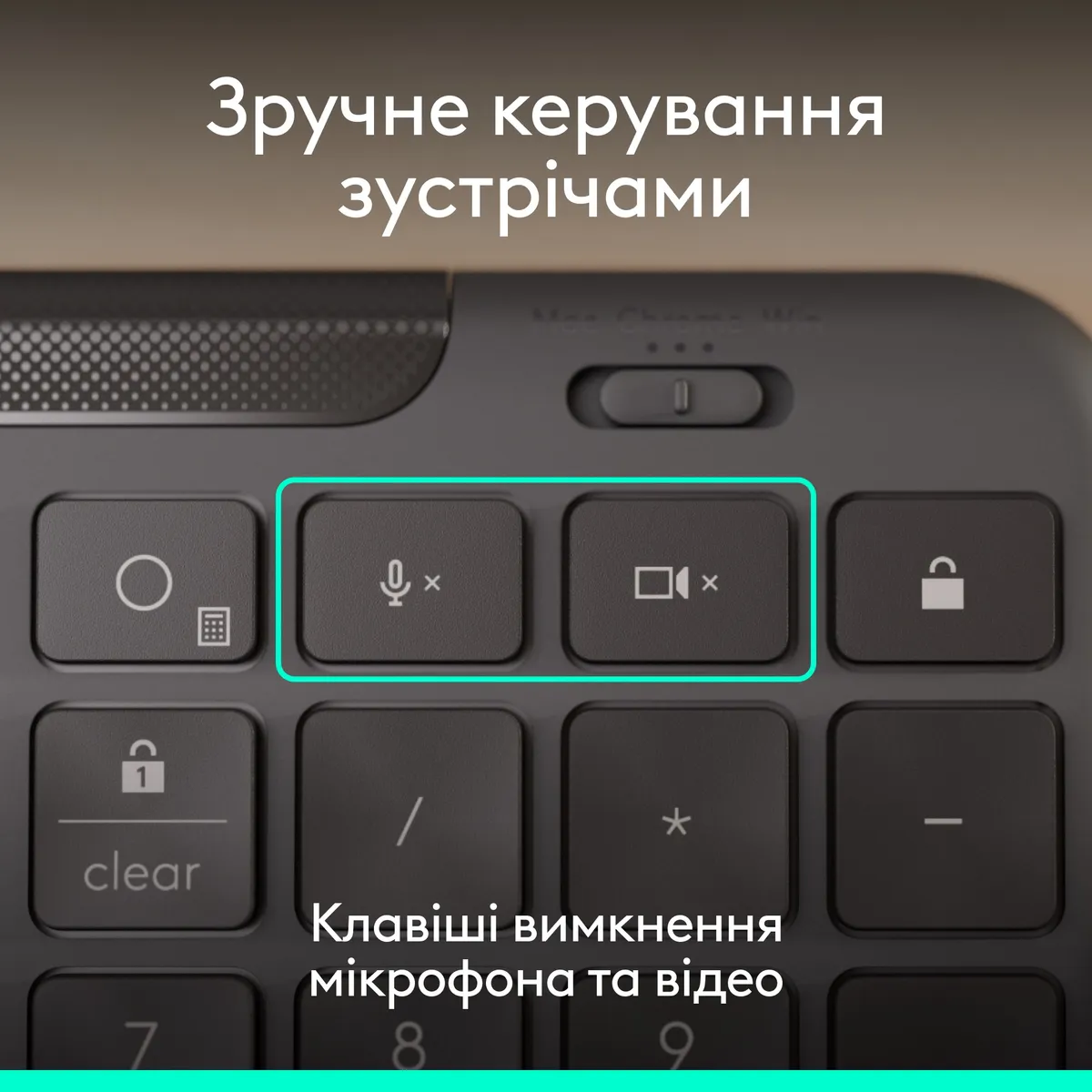 Комплект (клавіатура, миша) Logitech Signature Slim Combo MK620 Graphite (920-013349) - мініатюра 5