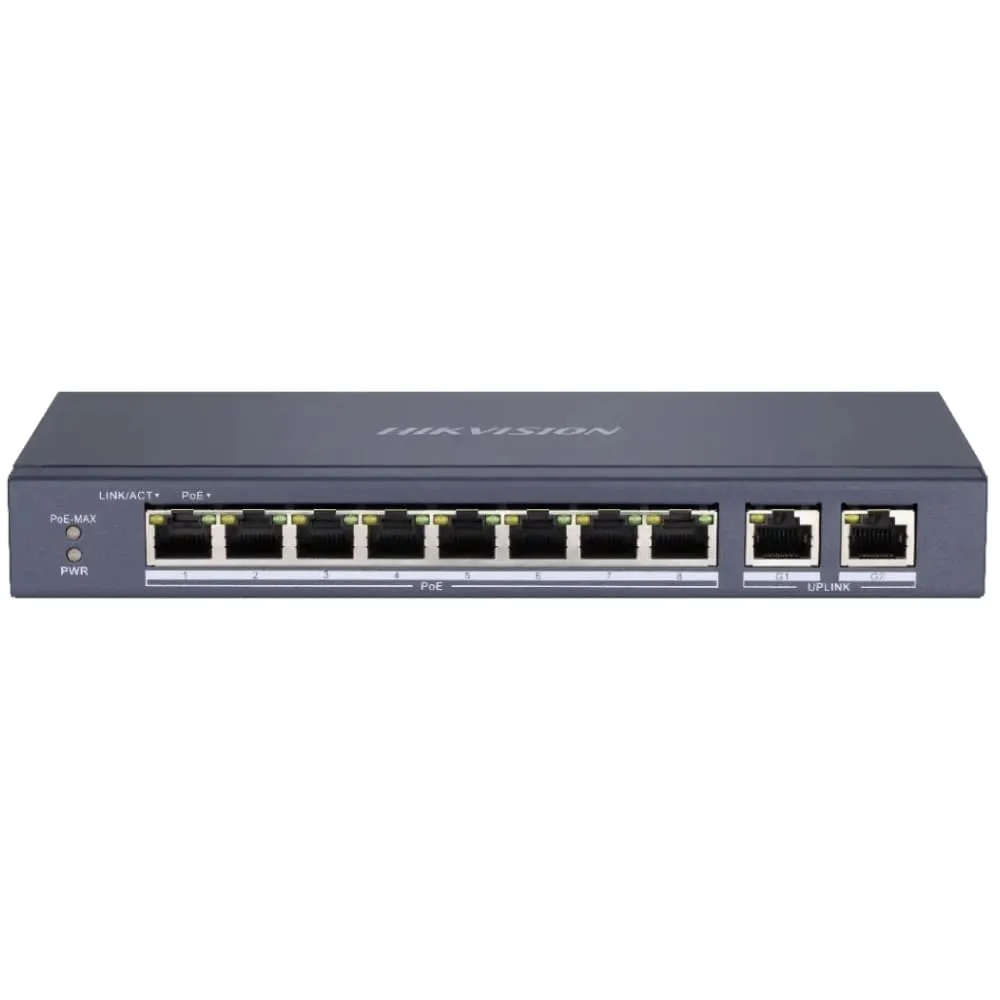 Комутатор Hikvision DS-3E0310P-E/M(B) PoE